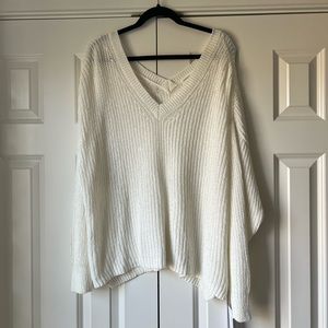 NWT goodnight macaroon white oversized sweater